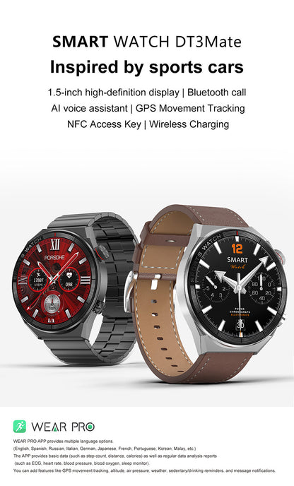 Smartwatch cardiofrequenzimetro con musica