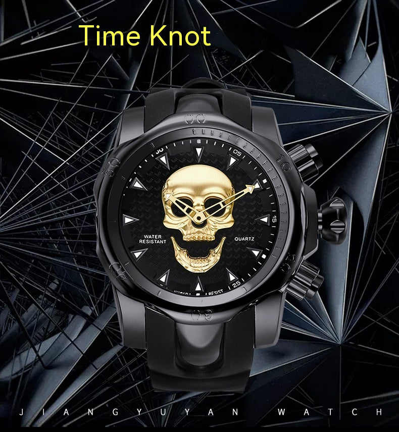 Orologio uomo teschio
