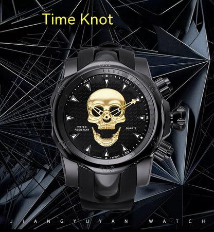 Orologio uomo teschio