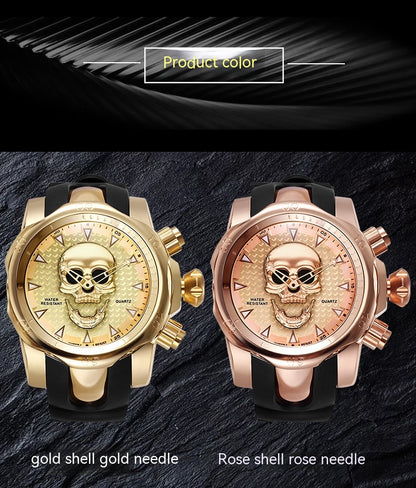 Orologio uomo teschio