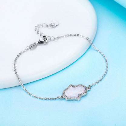Bracciale argento con opale