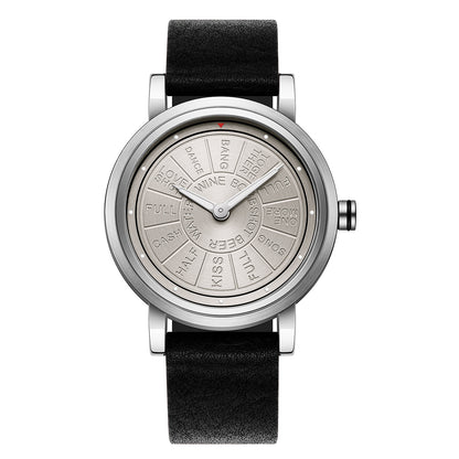 Orologio acciaio alla moda
