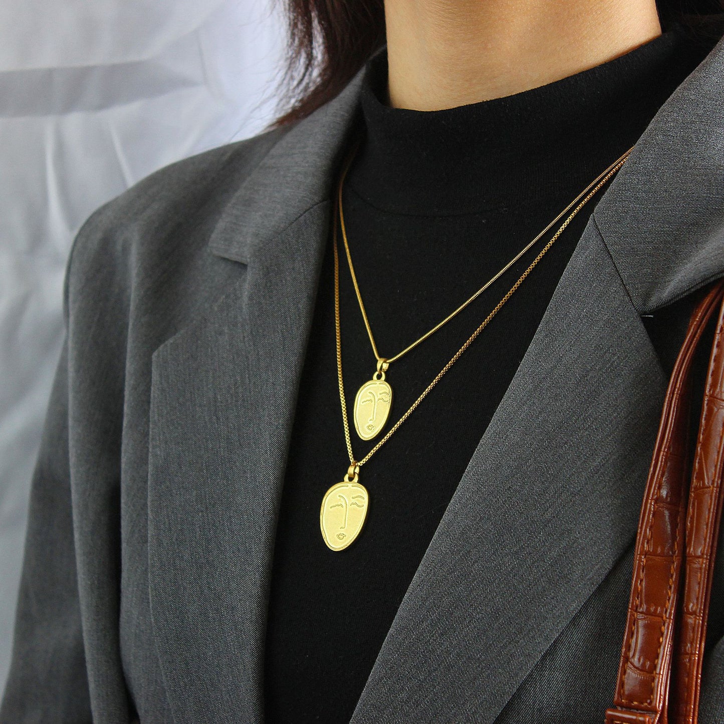Collana moneta oro