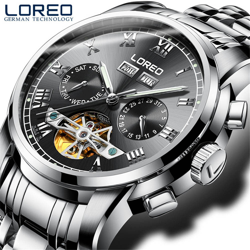 Orologio uomo meccanico pratico