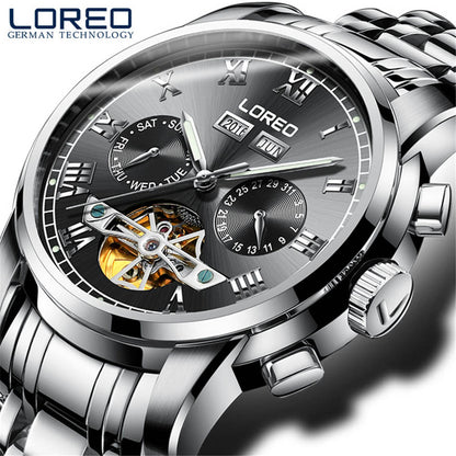 Orologio uomo meccanico pratico