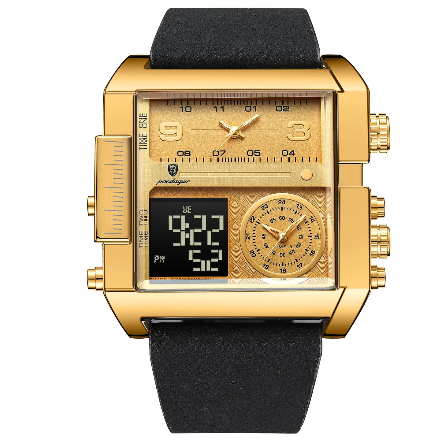 Orologio doppio schermo quarzo