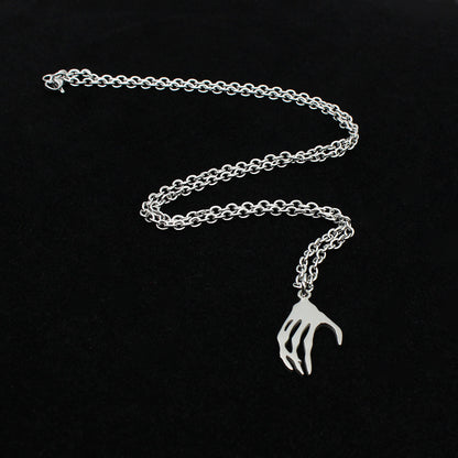 Collana teschio di coppia