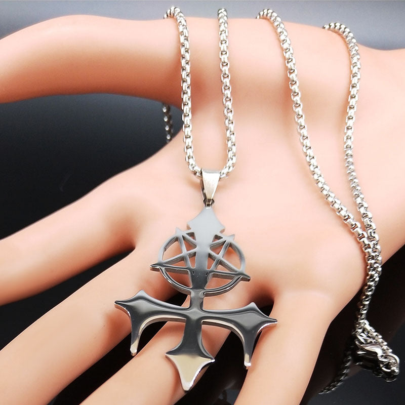 Collana stella gotica