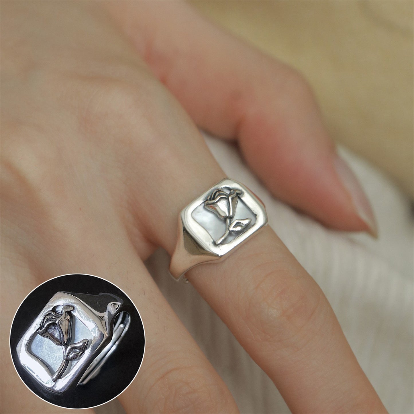 Anello geometrico aperto multi-strato