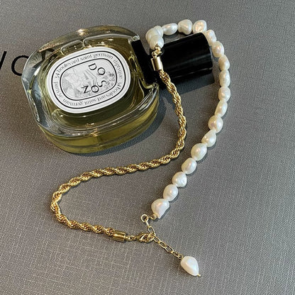 Collana perle barocche vintage naturali