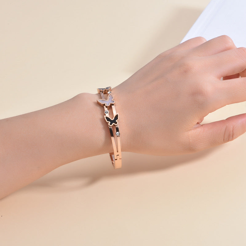 Bracciale titanio da donna