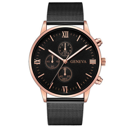 Orologio dorato da uomo