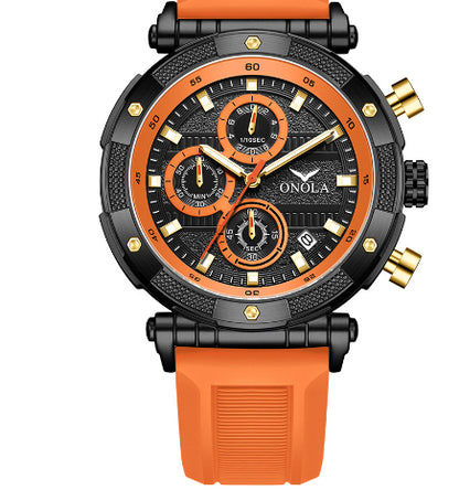 Orologio multifunzione impermeabile con cinturino in tela