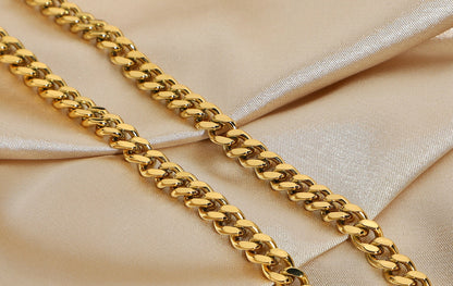 Collana acciaio inossidabile 4 mm