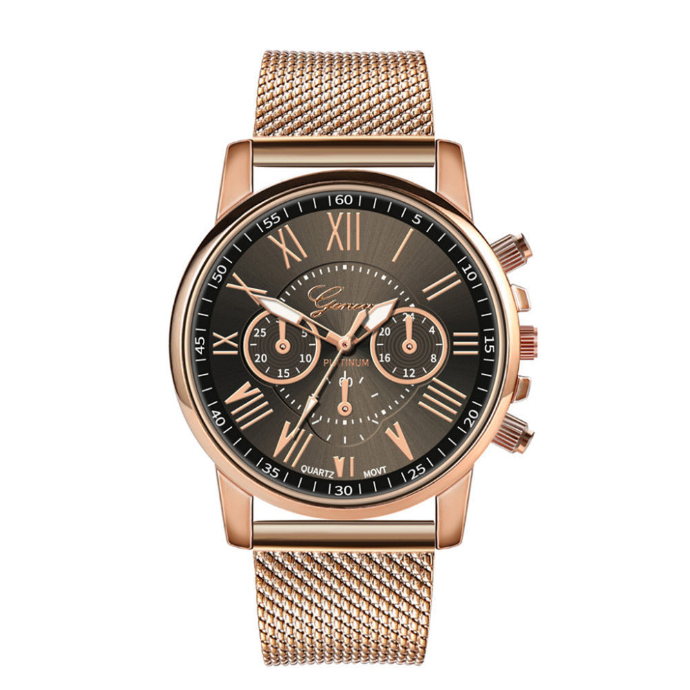 Orologio donna silicone cinturino a maglia