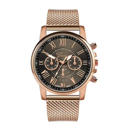 Orologio donna silicone cinturino a maglia
