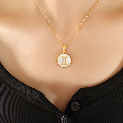 Collana conchiglia zodiaco