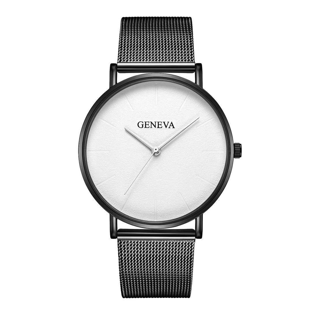 Orologio cinturino mesh acciaio da uomo