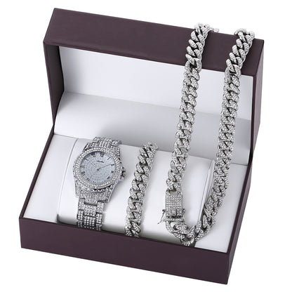 Set orologio bracciale diamanti