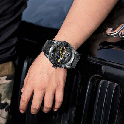 Orologio con cinturino in tessuto