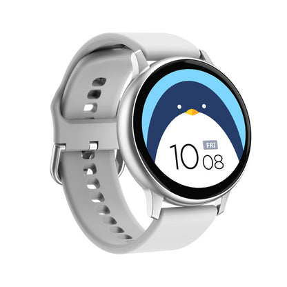 Smartwatch rotondo con monitoraggio