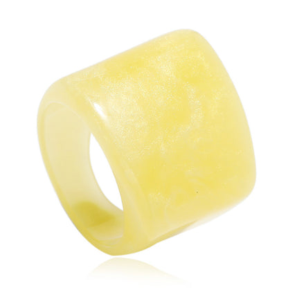 Anello vintage resina