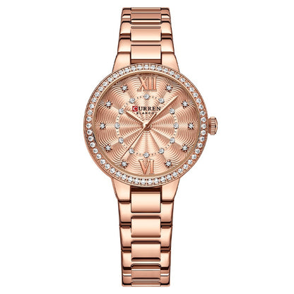 Orologio da donna in acciaio casual