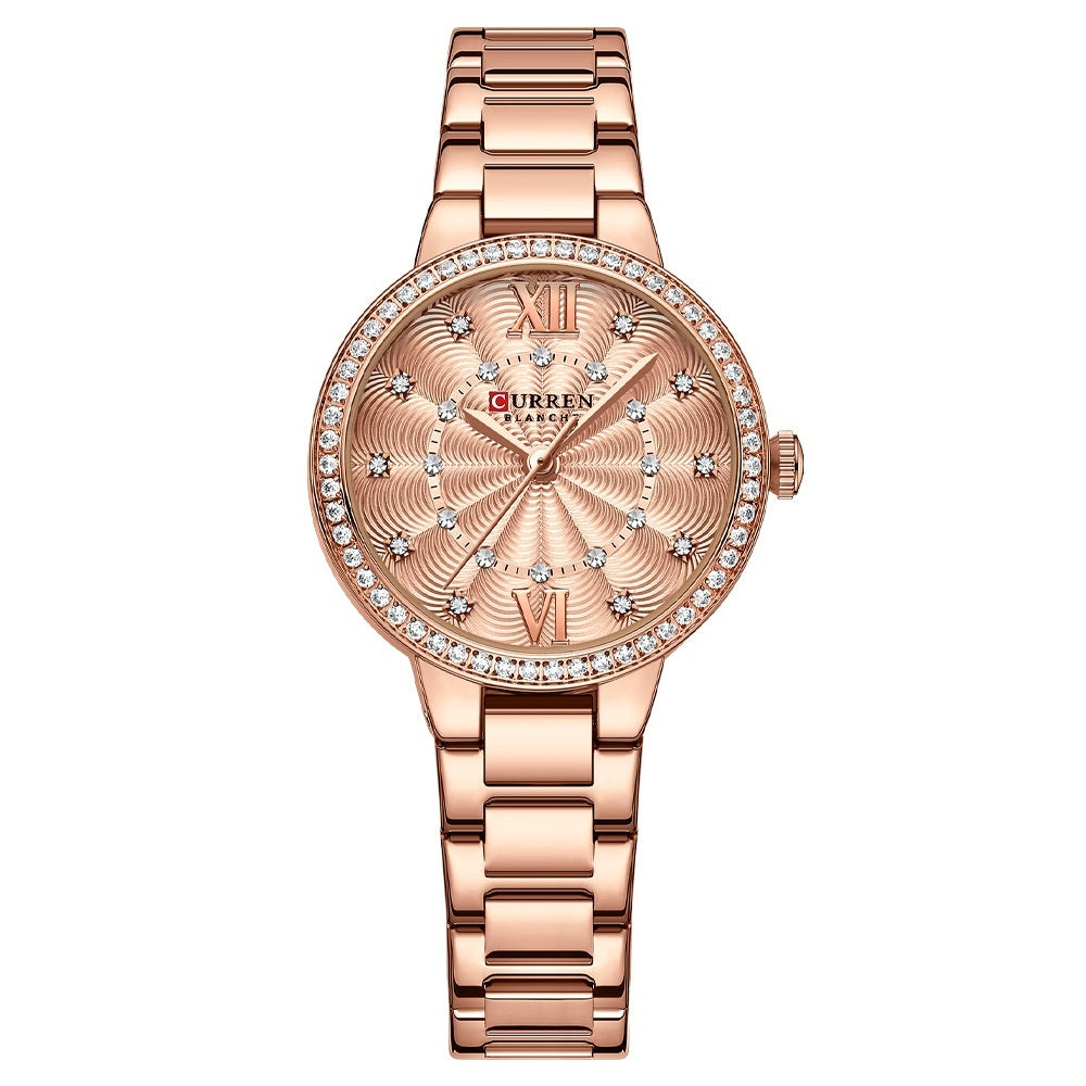 Orologio da donna in acciaio casual