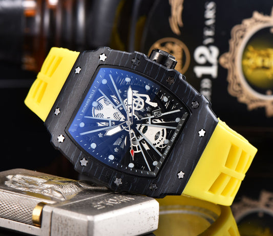 Orologio quarzo silicone traforato