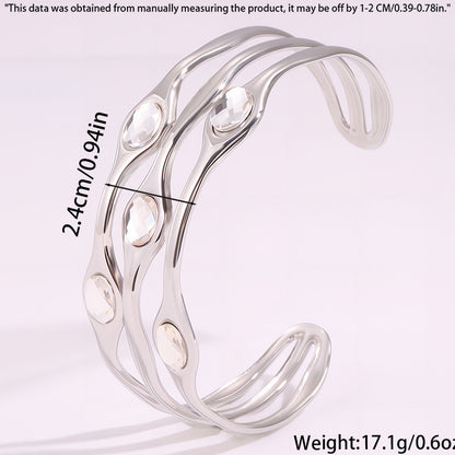 Braccialetto C zircone