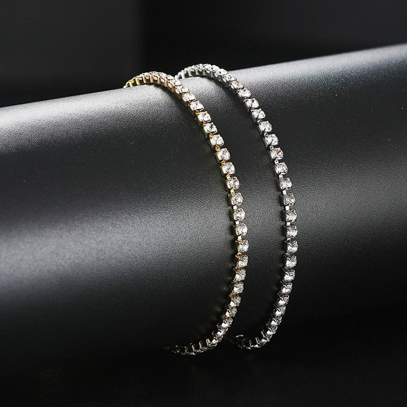 Cavigliera strass semplice