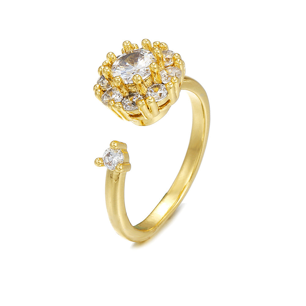 Orecchini argento zircone micro