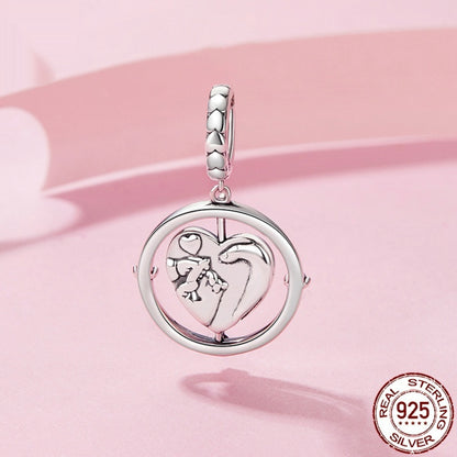 Collana tre cuori argento