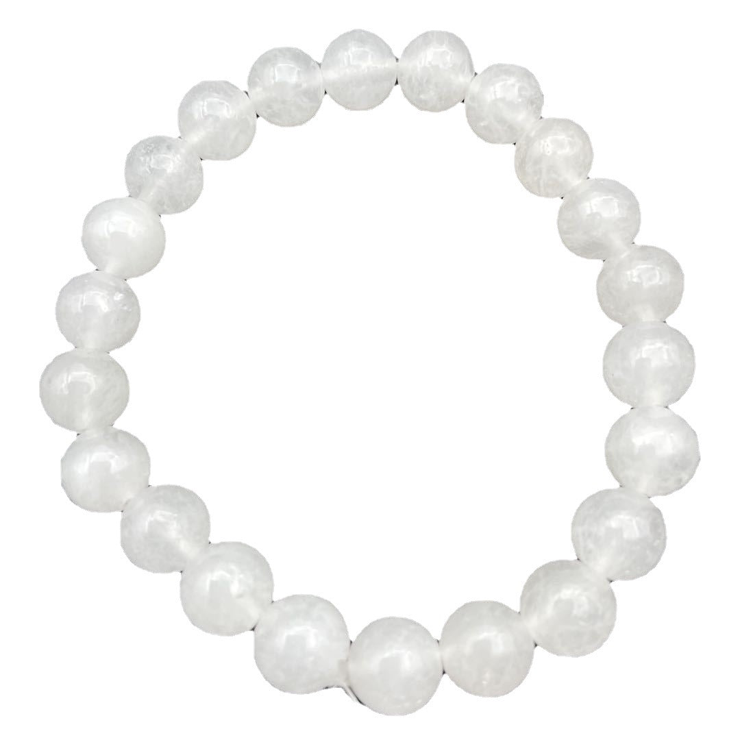 Bracciale marmo bianco