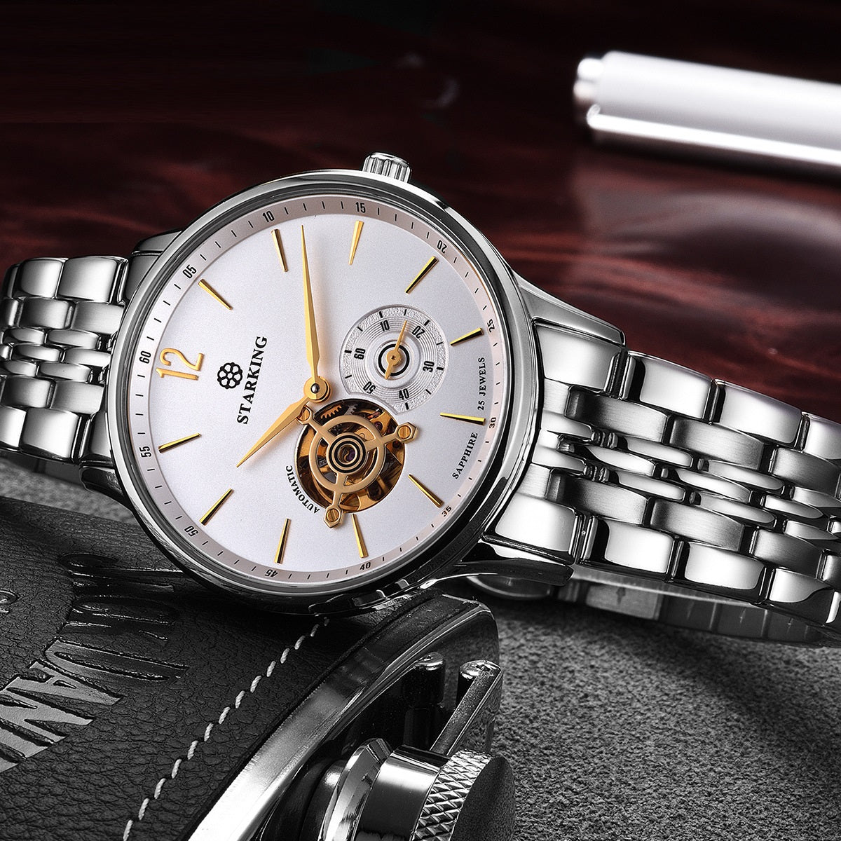 Orologio uomo automatico impermeabile business