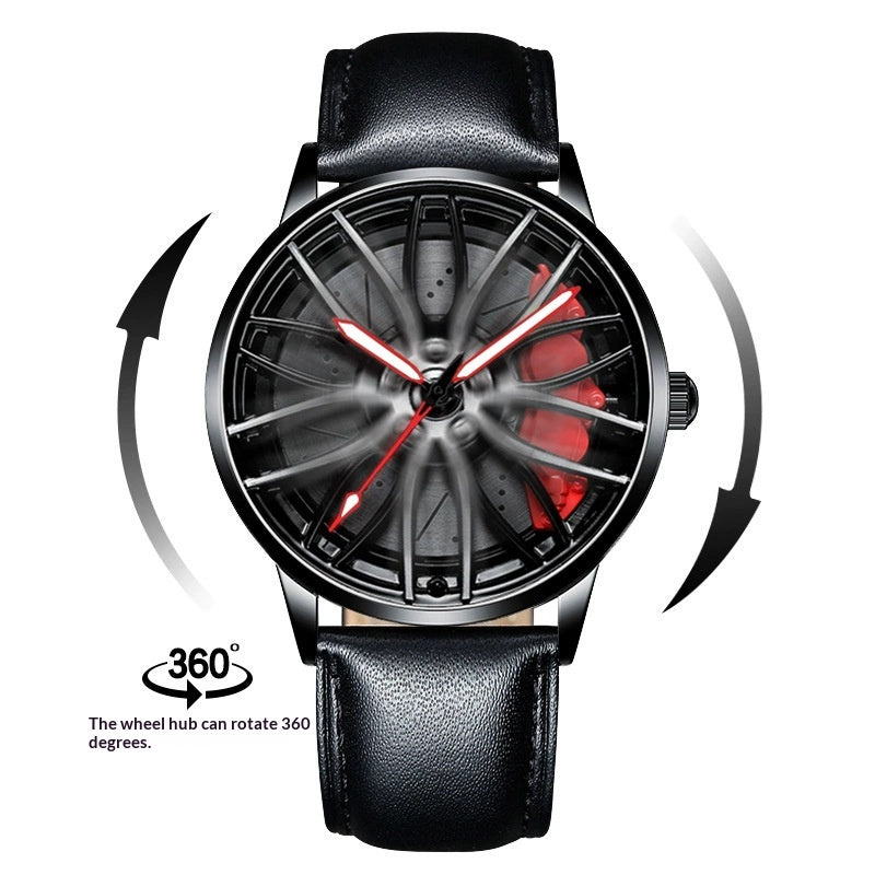 Orologio quarzo traforato da uomo