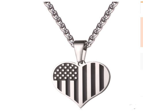 Collana Bandiera Acciaio