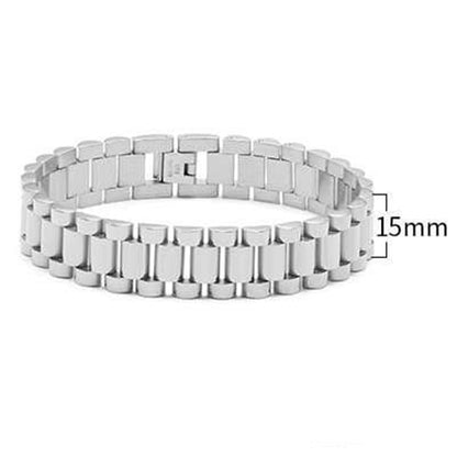 Bracciale cinghia acciaio