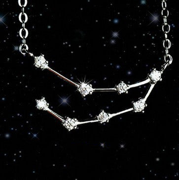 Collana zodiaco argento donna