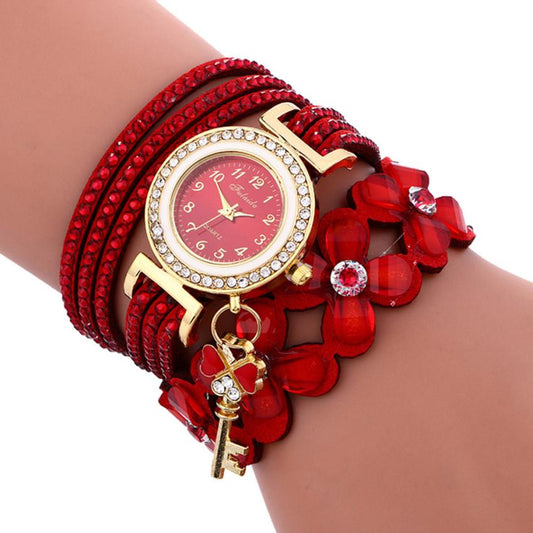 Orologio carica manuale velluto
