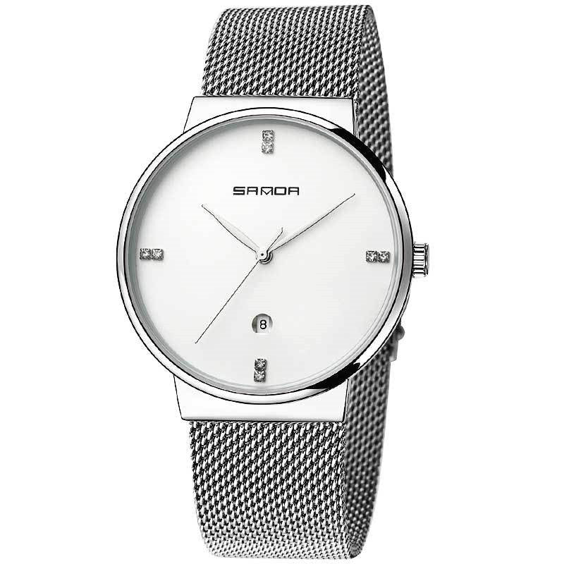 Orologio uomo mesh impermeabile