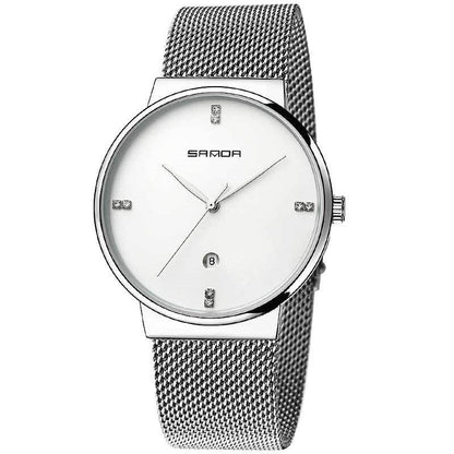Orologio uomo mesh impermeabile