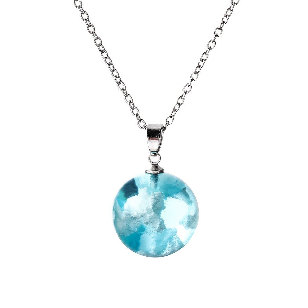 Collana resina gemma