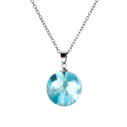 Collana resina gemma