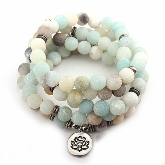 Bracciale perline loto