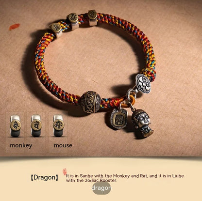 Braccialetto coniglio zodiaco