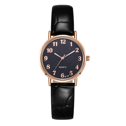 Orologio da donna impermeabile semplice al quarzo