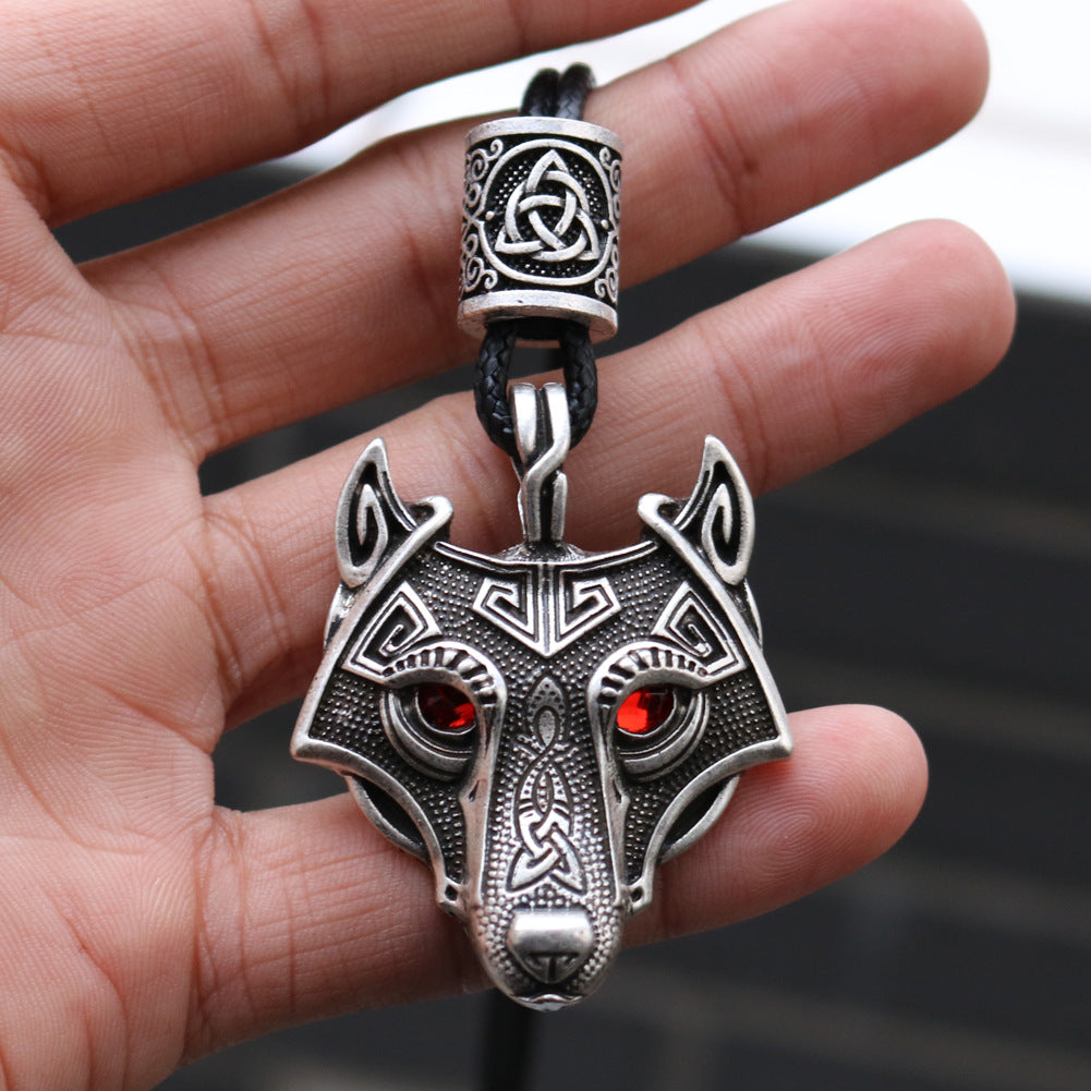 Collana rune vichinghe nodo triangolare