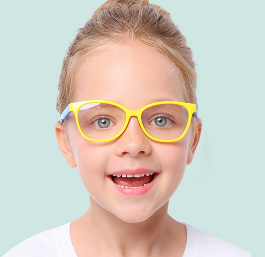 Occhiali bambini protezione luce blu
