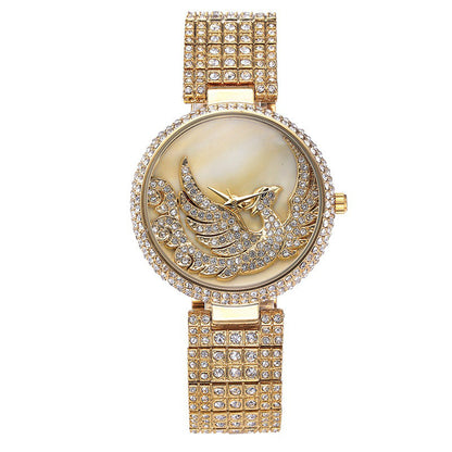 Orologio fenice con strass